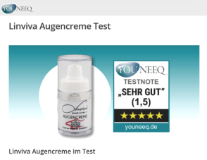 Linviva - Augencreme - Test - Youneeq